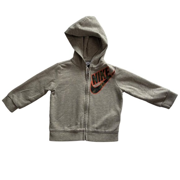Nike Baby Zip-Up Hoodie With Camouflage Logo 6M - Picture 1 of 8